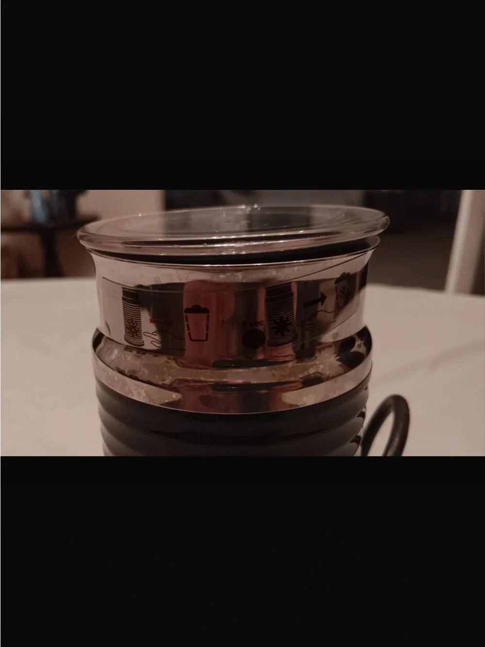 Nespresso Black Electric Milk Frother